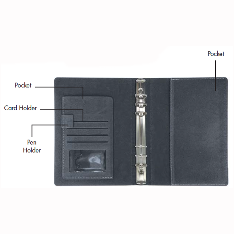 PU Starlight Executive Notebook